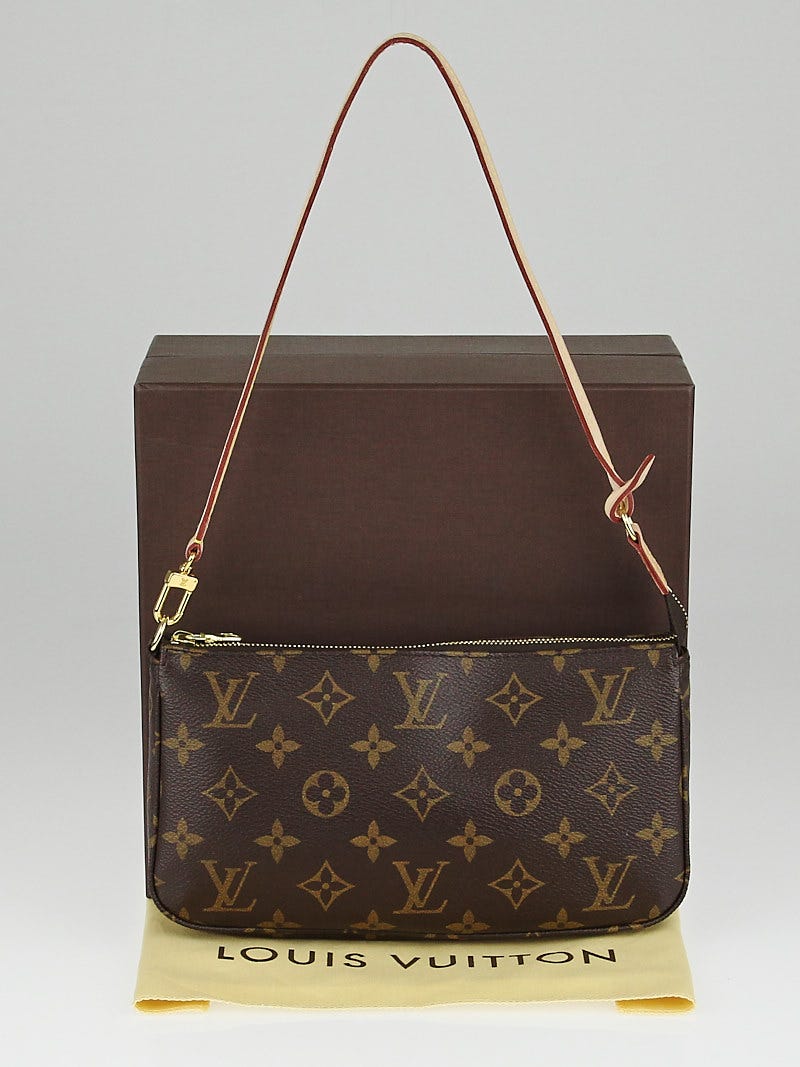 Louis Vuitton Limited Edition Monogram Canvas Chain Flower Neverfull MM NM  Bag w/o Accessories Pochette - Yoogi's Closet