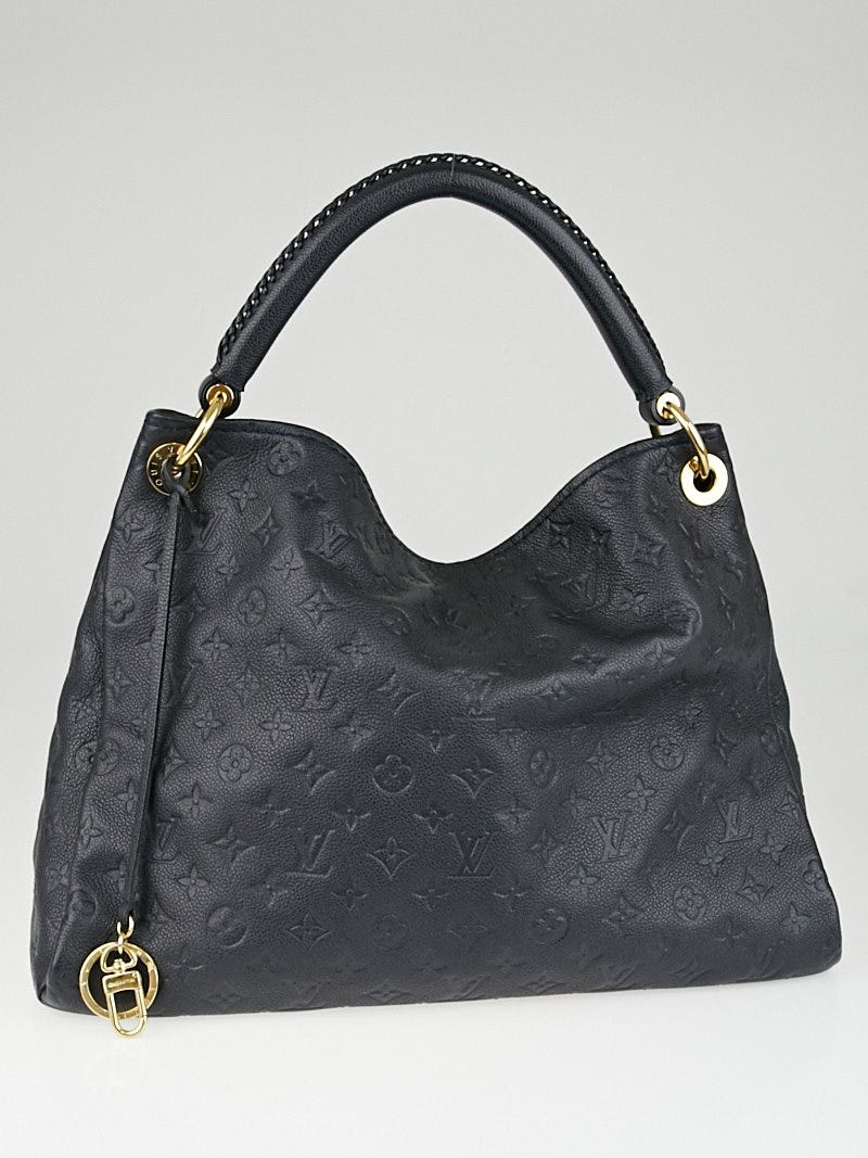 Louis Vuitton Bleu Infini Monogram Empreinte Leather Artsy MM Bag - Yoogi's  Closet