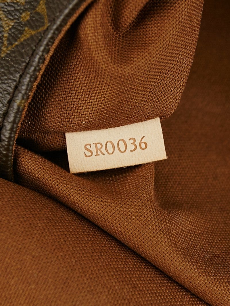 Louis Vuitton Monogram Tulum PM M40076 Brown Cloth ref.1034097