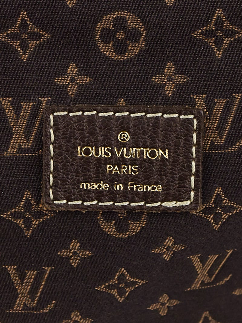 Louis Vuitton Monogram Mini Lin Saumur Ebene