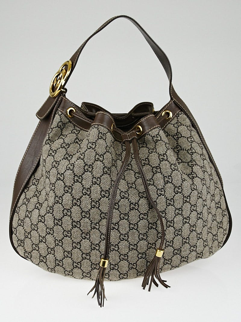 Gucci Interlocking Shoulder Bag Bag - Black Icon Crossbody for