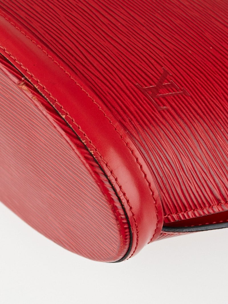 Louis Vuitton Red Epi Saint Jacques PM Long Strap Leather ref.597798 - Joli  Closet