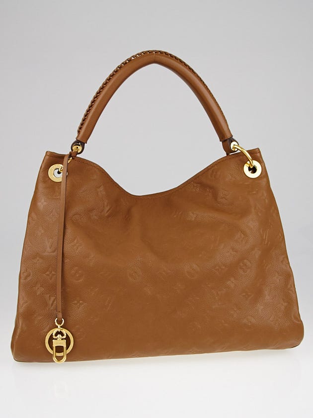 Louis Vuitton Havane Monogram Empreinte Leather Artsy MM Bag
