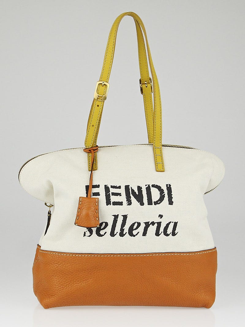 Fendi selleria tote on sale bag