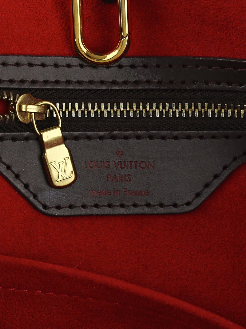 Louis Vuitton Damier Ebene Hampstead GM Tote - Final Sale (SHF-15485)