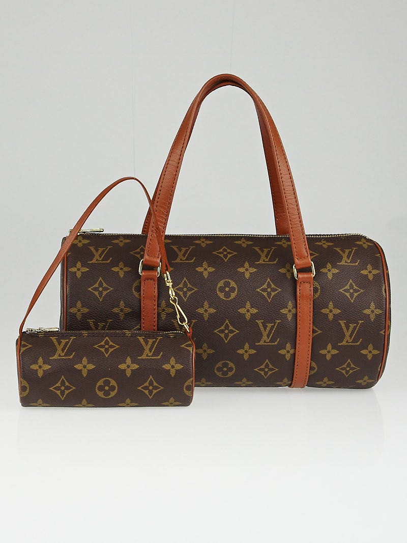 Louis Vuitton Monogram Canvas Papillon 30 Bag w/ Accessories Pochette