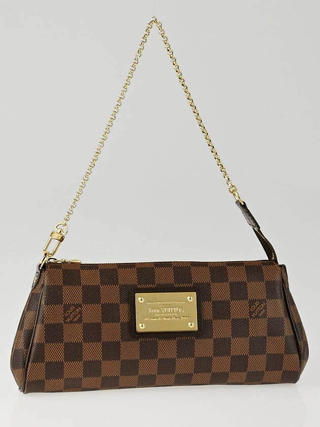 Louis Vuitton Damier Canvas Eva Clutch Bag