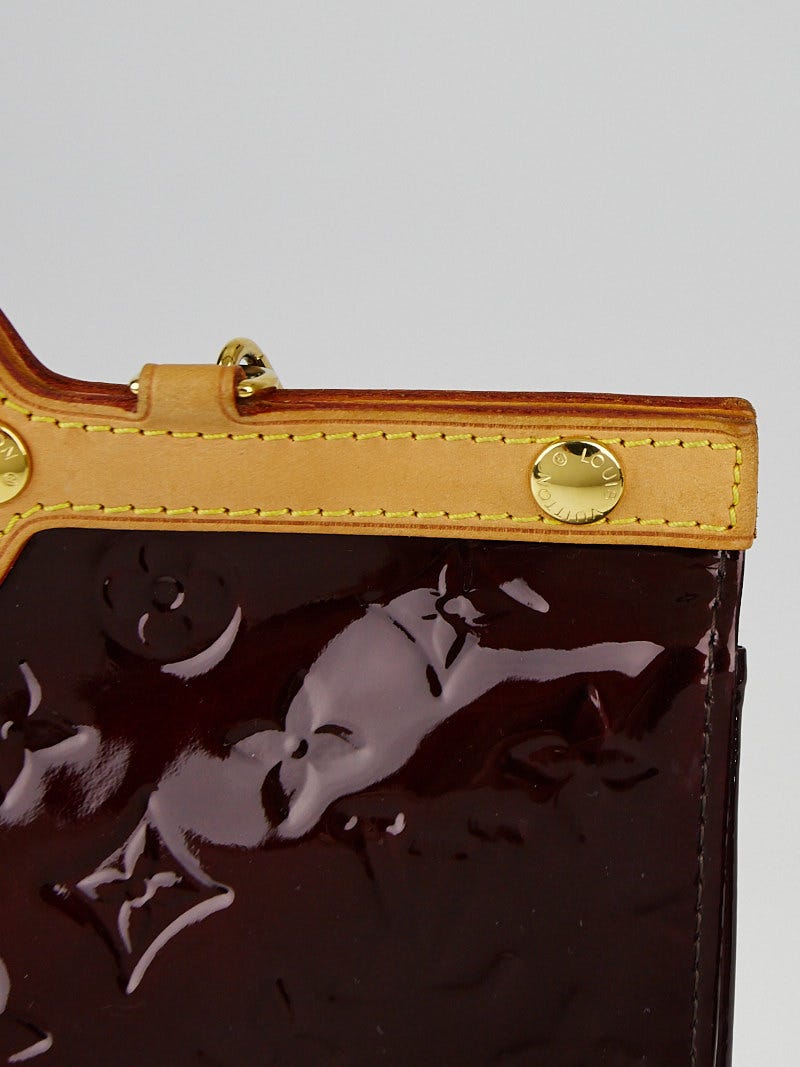 Authentic Louis Vuitton Amarante Monogram Vernis Leather Roxbury Drive Bag  – Italy Station