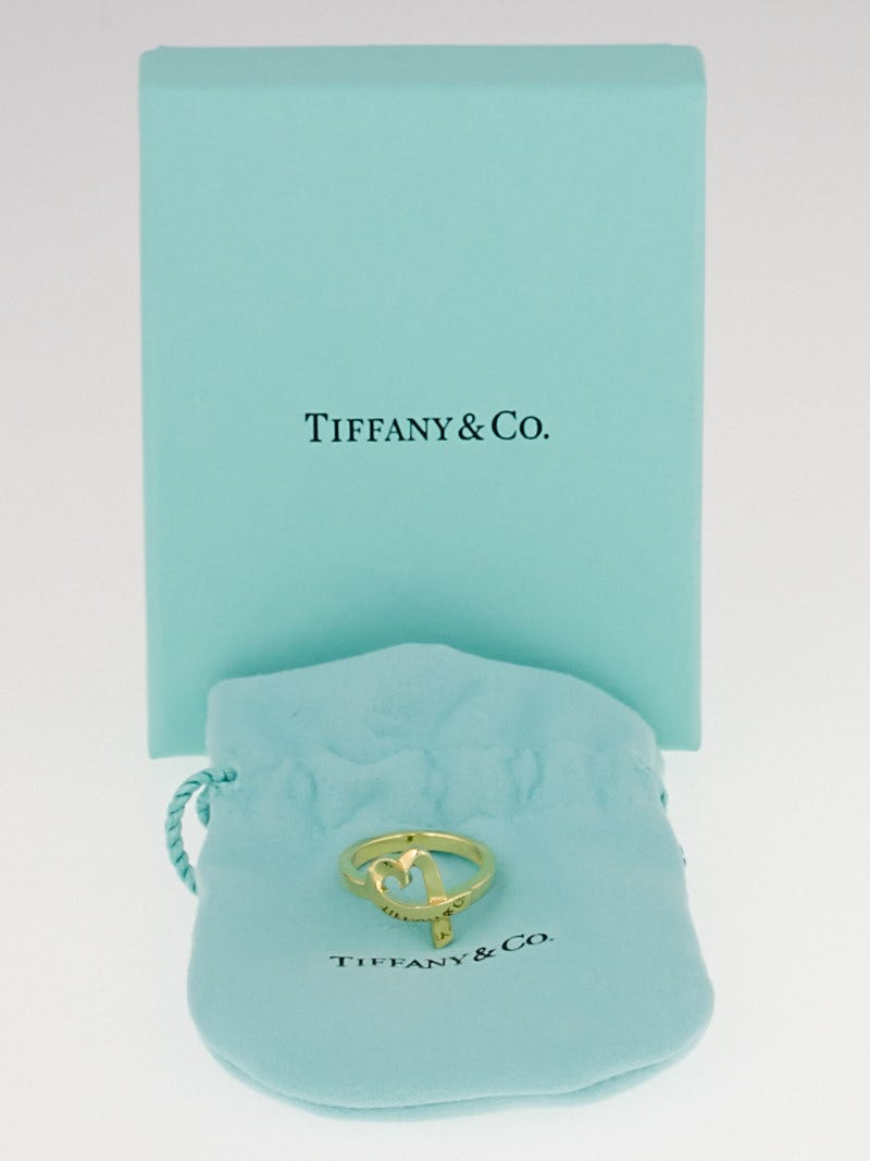 Loving heart sale wire ring tiffany