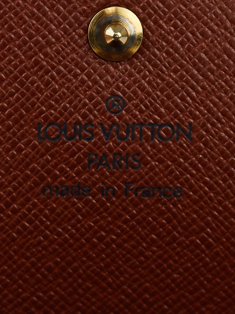 LOUIS VUITTON Porte Monnaie Gousset Coin Case Monogram Leather BN M61970  07MW250