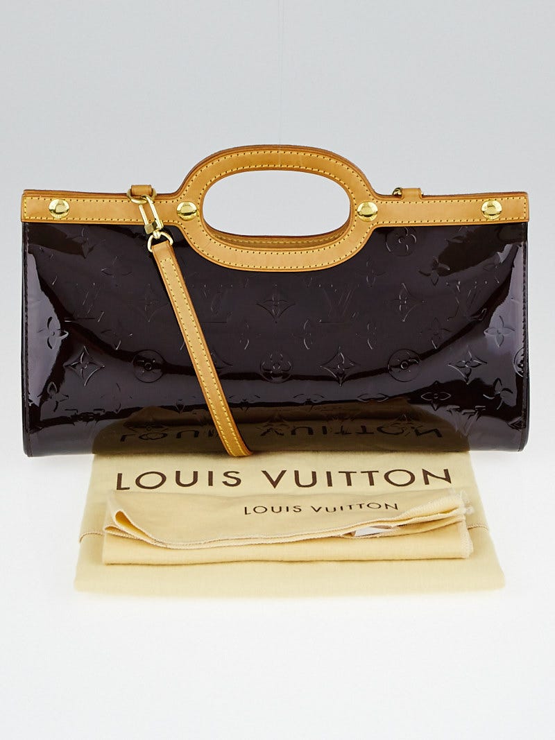 Louis Vuitton 2007 Yellow Vernis Roxbury Drive Bag · INTO