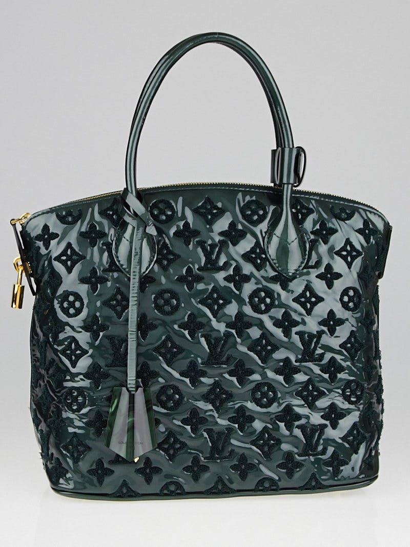 Louis Vuitton Limited Edition Black Monogram Fascination Lockit Bag -  Yoogi's Closet