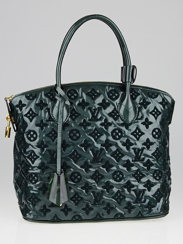 Louis Vuitton Limited Edition Vert Fonce Monogram Fascination Lockit Bag