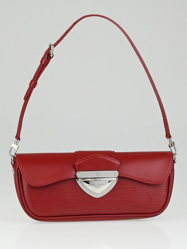 Louis Vuitton Rubis Epi Leather Montaigne Clutch Bag