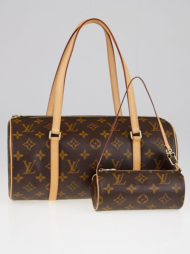 Louis Vuitton Monogram Canvas Papillon 30 Bag w/ Accessories Pochette