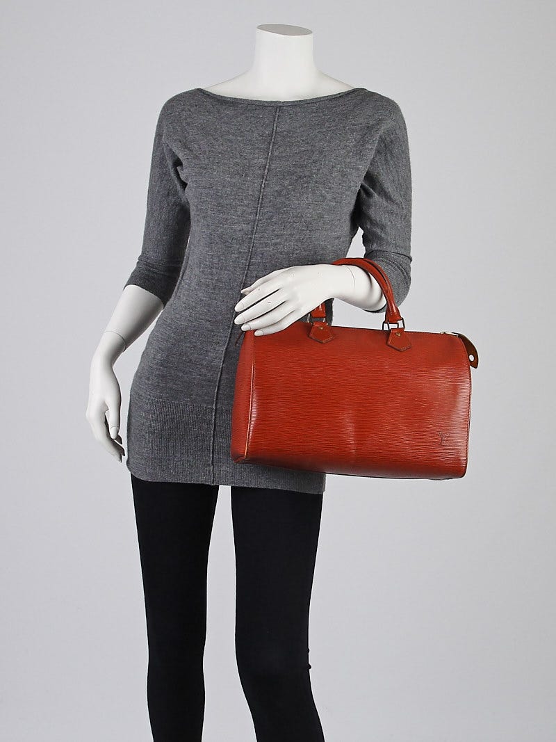 svale Resultat Alice Louis Vuitton Fawn Epi Leather Speedy 30 Bag - Yoogi's Closet