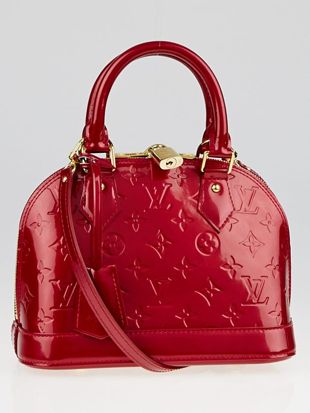 Louis Vuitton Pomme D'Amour Monogram Vernis Alma BB Bag