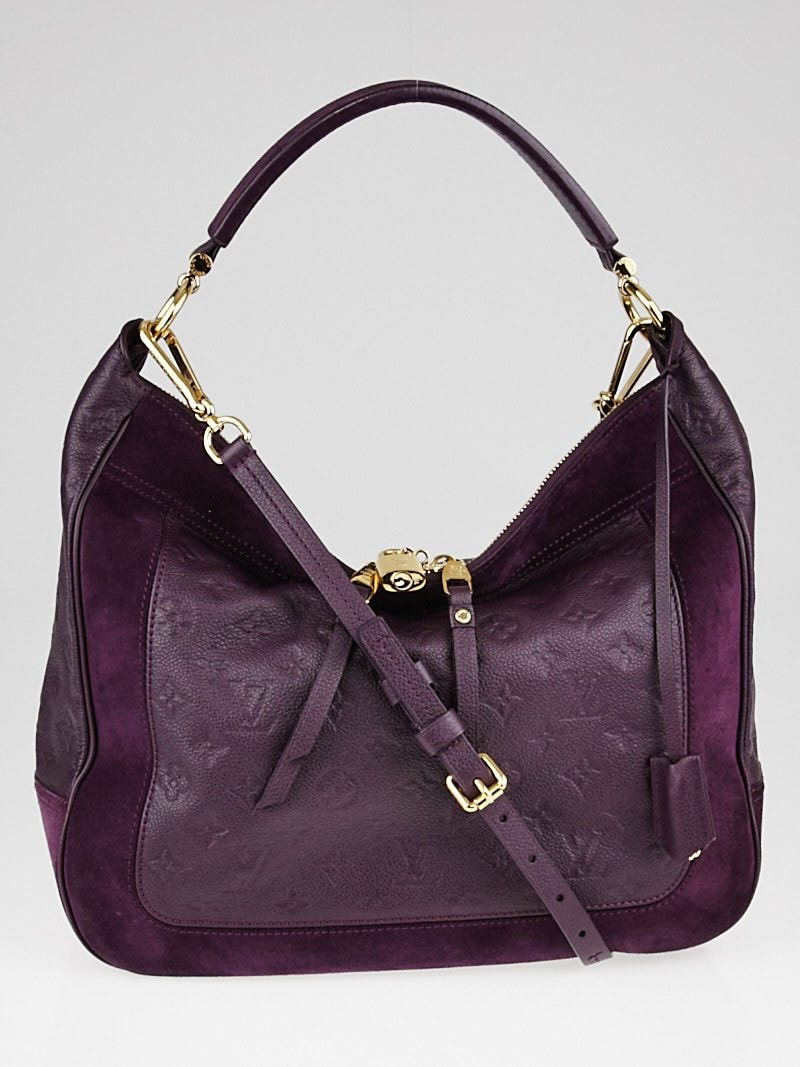 Louis Vuitton Empreinte Audacieuse MM w/ Strap - Purple Hobos