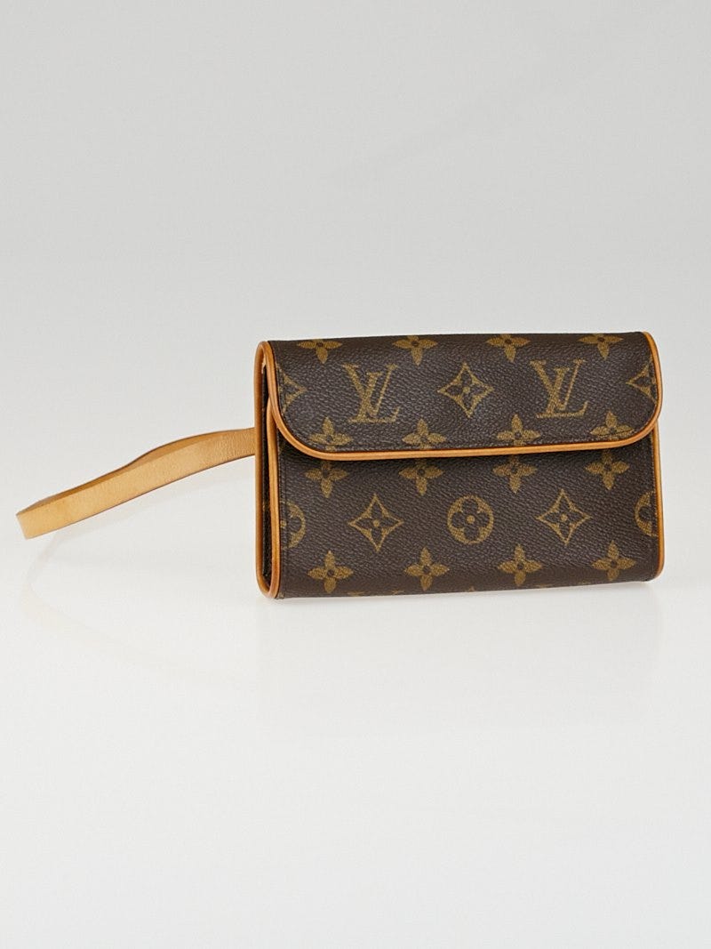LOUIS VUITTON LV Pochette Florenti Used Belt Bag Monogram Leather