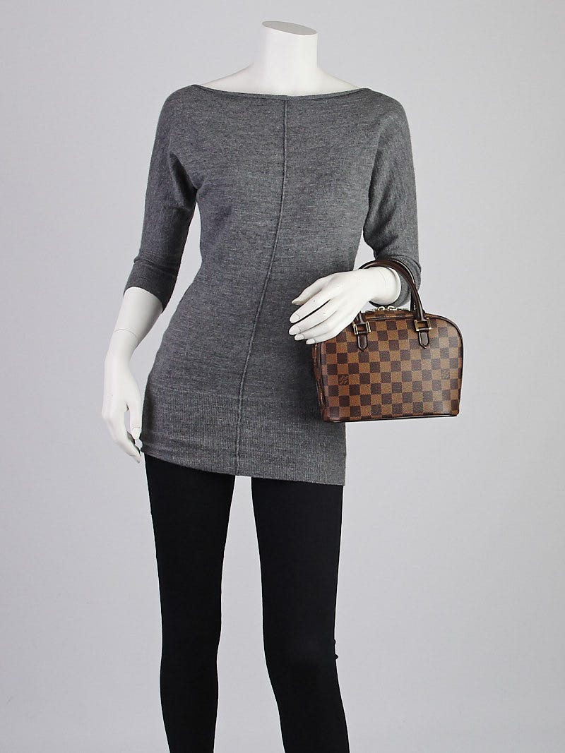 Louis Vuitton Sarria Mini Damier Ebene Canvas Hand Bag Auction