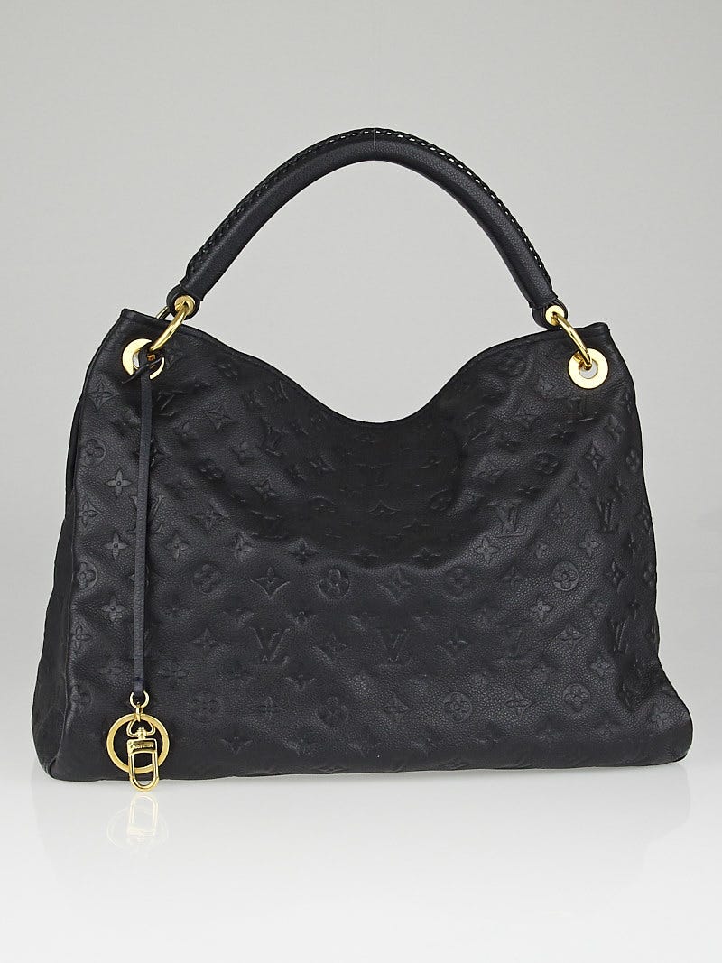 Louis Vuitton, Bags, Brand New Louis Vuitton Artsy Empreinte Leather Navy  Blue Handbag