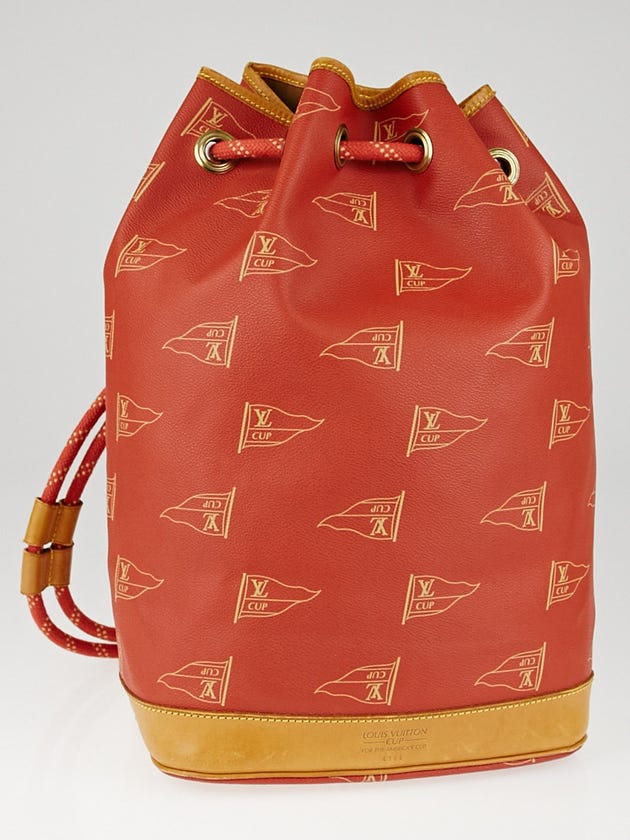 Louis Vuitton Limited Edition LV Cup 1995 Saint-Tropez Drawstring Shoulder Bag
