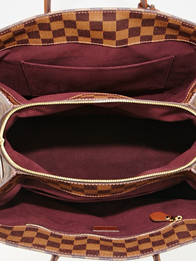 Louis Vuitton Damier Canvas Pochette Ascot Clutch Bag - Yoogi's Closet