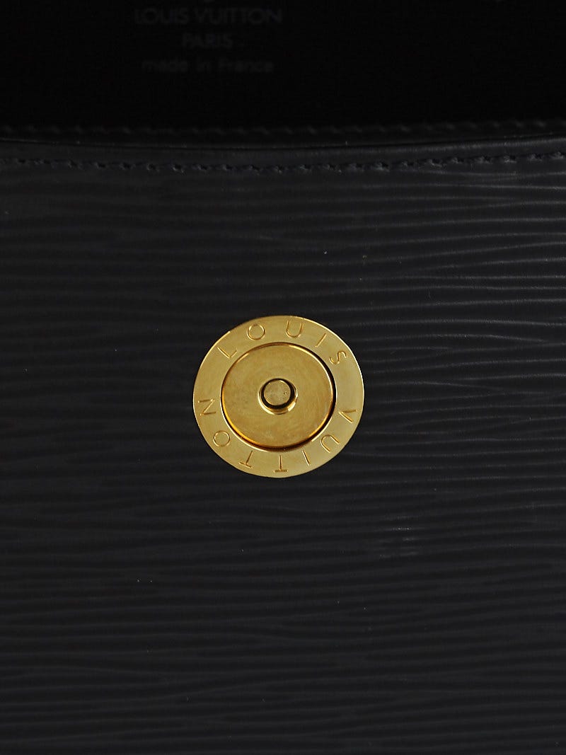 Louis Vuitton Epi Buci Shoulder Bag M52202 Black Leather Pony-style  calfskin ref.1030971 - Joli Closet