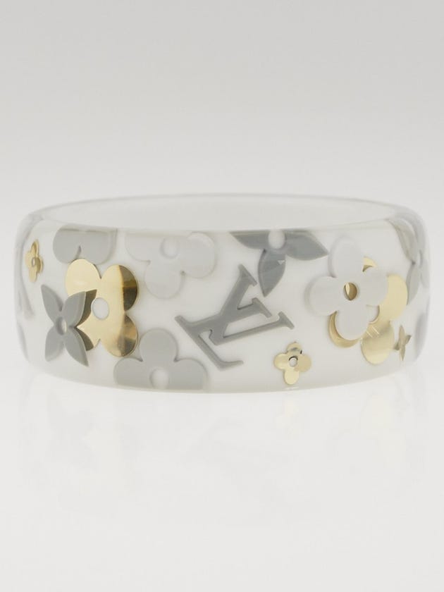 Louis Vuitton Ivory Farandole Monogram Bangle Bracelet