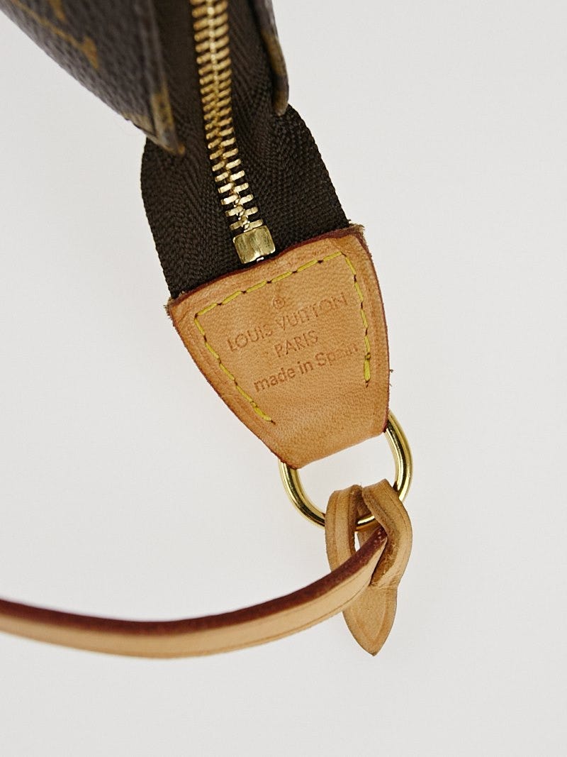 Louis Vuitton x UF Black/Red Tufted Monogram Pochette Accessories Bag -  Yoogi's Closet