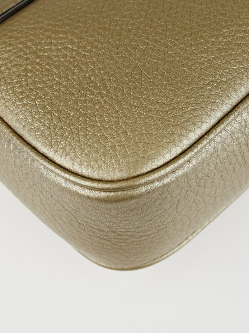 Gucci Gold Leather Soho Chain Shoulder Bag | Yoogi's Closet