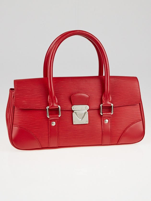 Louis Vuitton Red Epi Leather Segur PM Bag