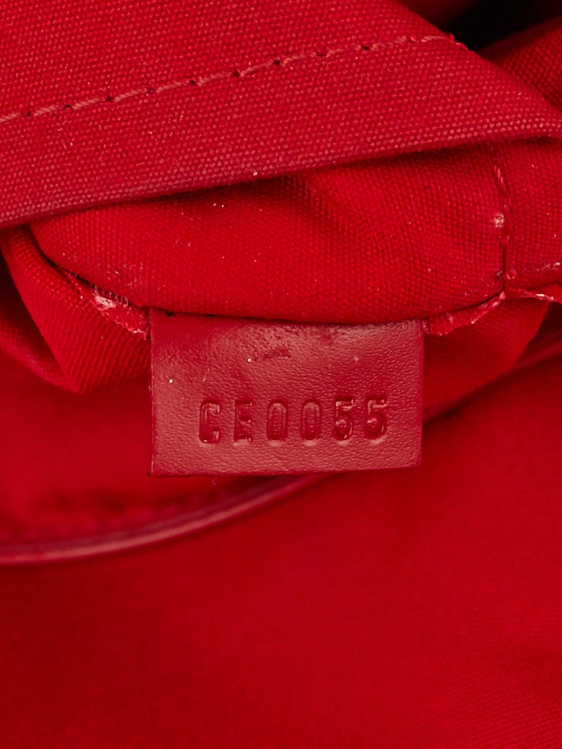 Louis Vuitton Red Epi Segur PM Leather ref.482846 - Joli Closet