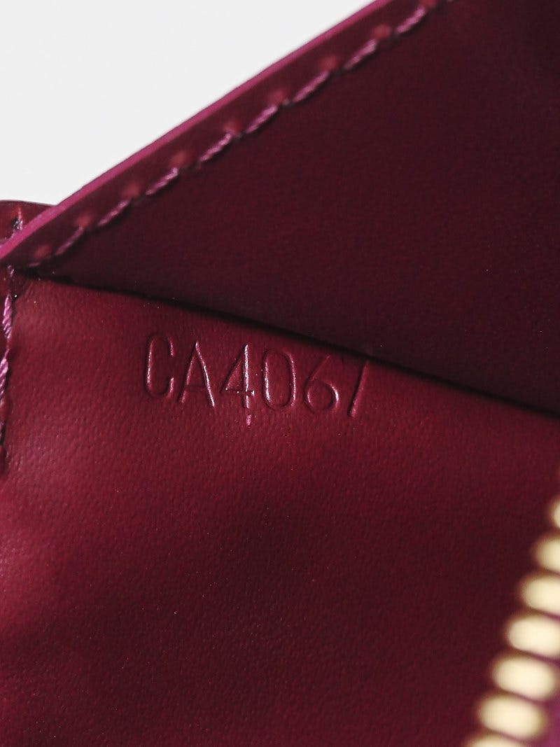 Louis Vuitton Violette Monogram Vernis Pochette Cles Key and Change Holder  - Yoogi's Closet