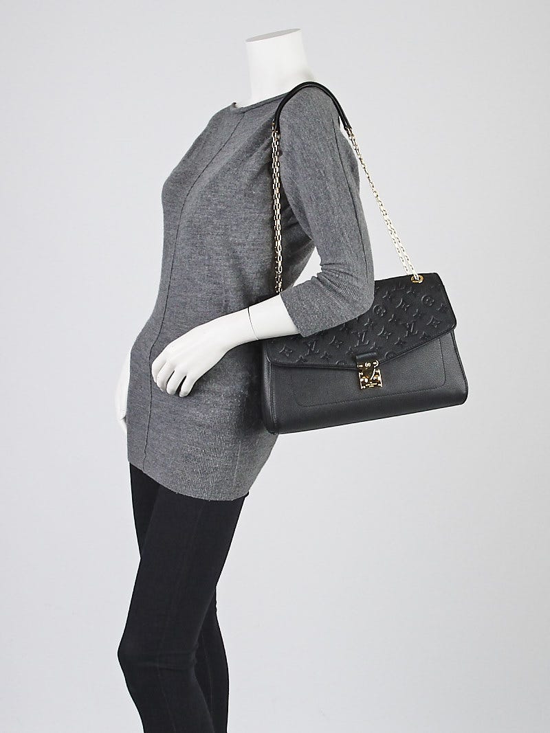 Louis Vuitton Black Monogram Empreinte Leather St Germain PM Bag - Yoogi's  Closet