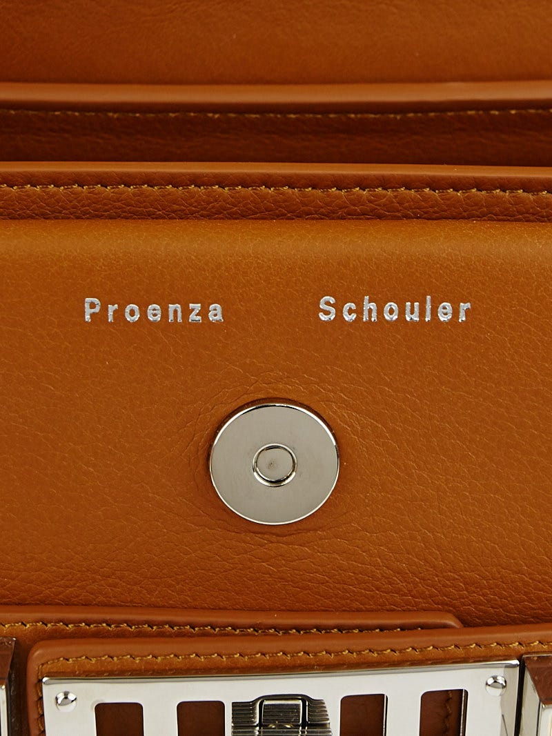 Proenza Schouler Caramel Smooth Calfskin Leather PS11 Mini Classic