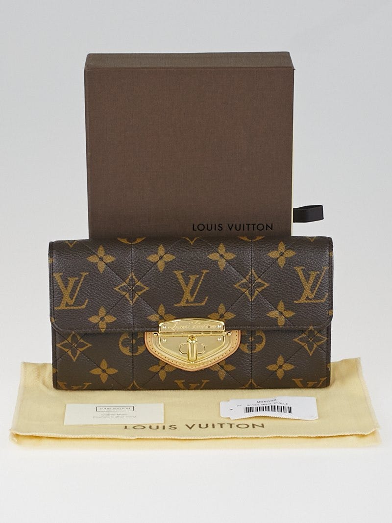 Authentic Louis Vuitton Etoile sarah wallet Monogram canvas