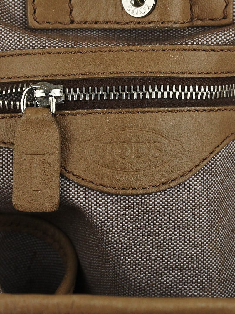 Tod's Black Leather G-Line Easy Sacca Grande Tote Bag - Yoogi's Closet