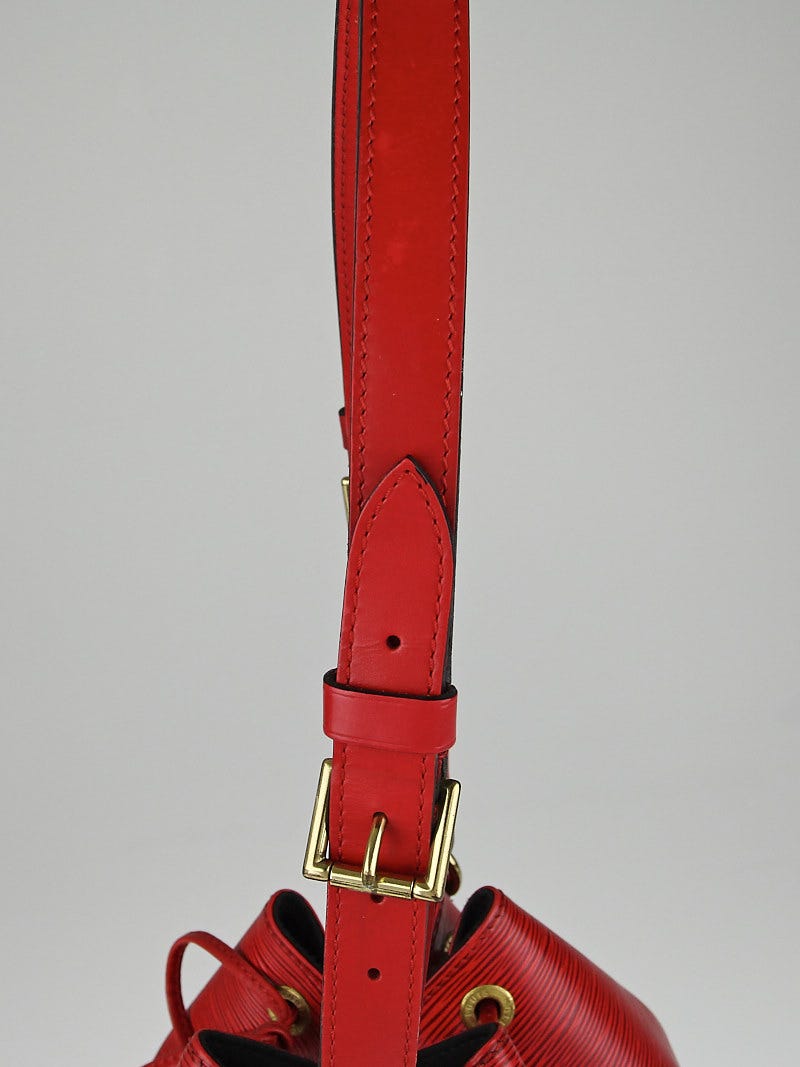 Louis Vuitton Epi Petit Noe Castillan Red Shoulder Bag - A World