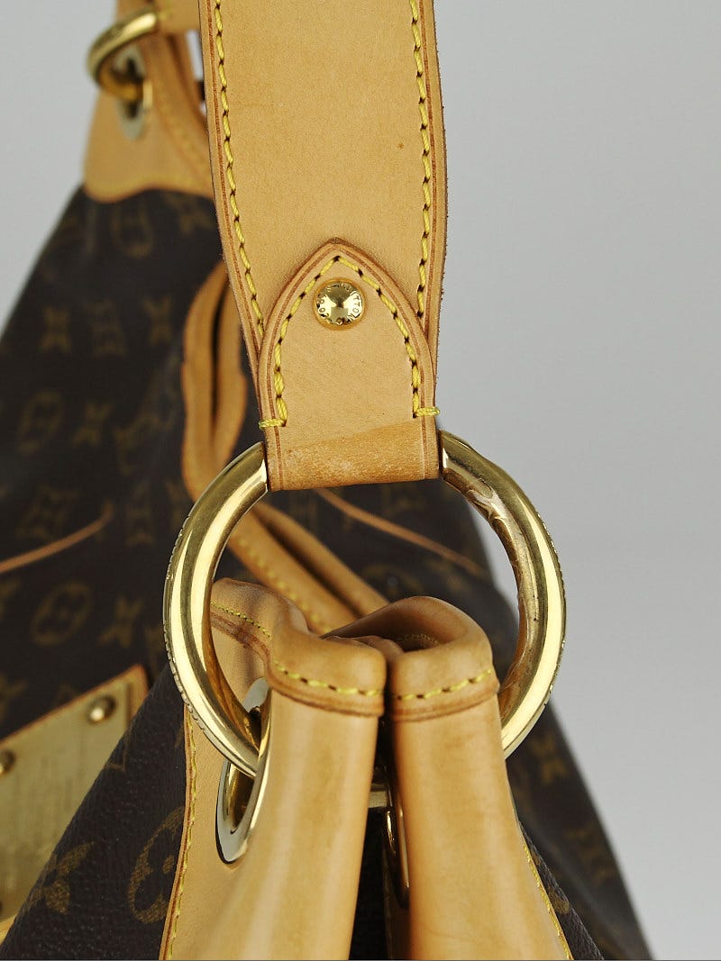 Louis Vuitton M40353 Delightful MM Monogram Hobo Tote Handbag & Dust Bag