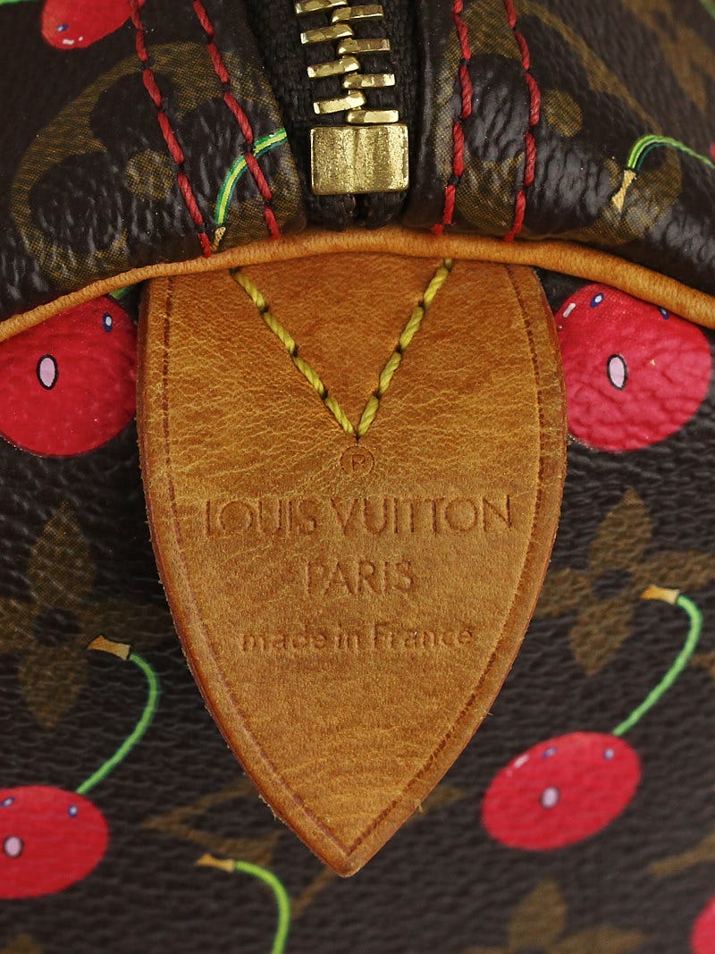 100% Authenticity Guarantee - Louis Vuitton Cherry Cerises Speedy – Just  Gorgeous Studio