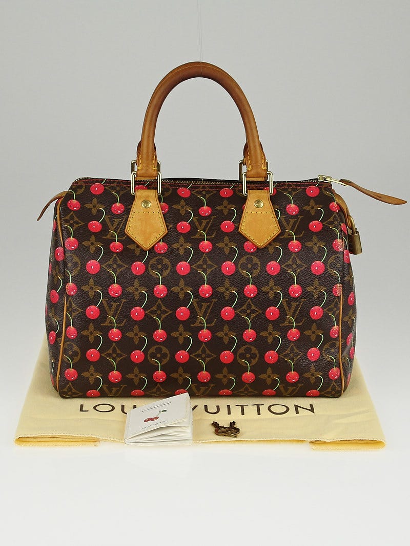 100% authenticity Guarantee - Louis Vuitton Cherry Cerises Speedy