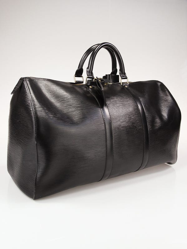 Louis Vuitton Epi Keepall 45 - Black Luggage and Travel, Handbags