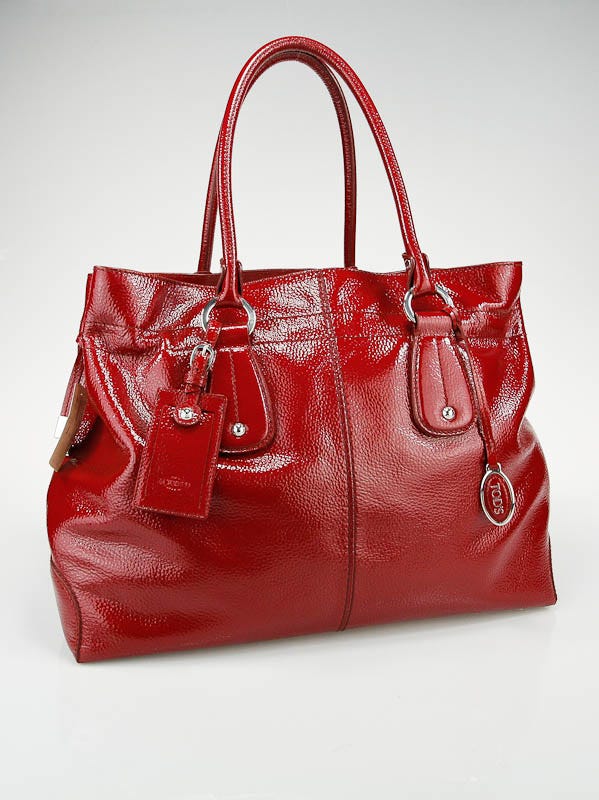 Tod's patent leather bag sale