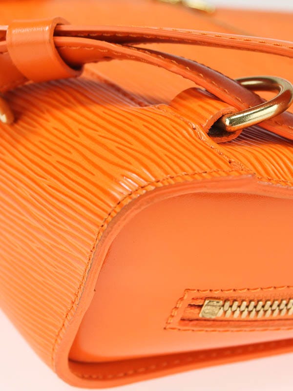 Louis Vuitton Mandarin Epi Leather Mabillon Backpack Bag - Yoogi's Closet