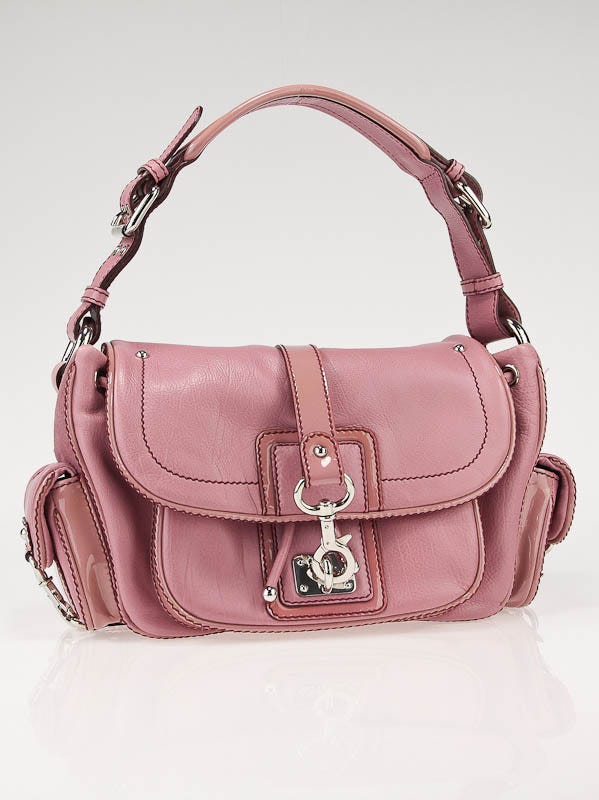 Marc Jacobs Lavender Calfskin Leather Selma Shoulder Bag