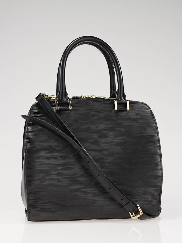 Louis Vuitton Black Epi Leather Pont-Neuf PM w/ Strap Bag