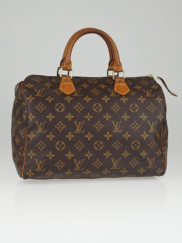 Louis Vuitton Monogram Canvas Speedy 30 Bag