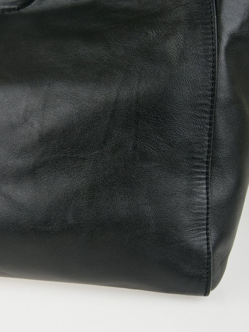 Mulberry Black Leather Large Dorset Tote Bag | Yoogi's Closet