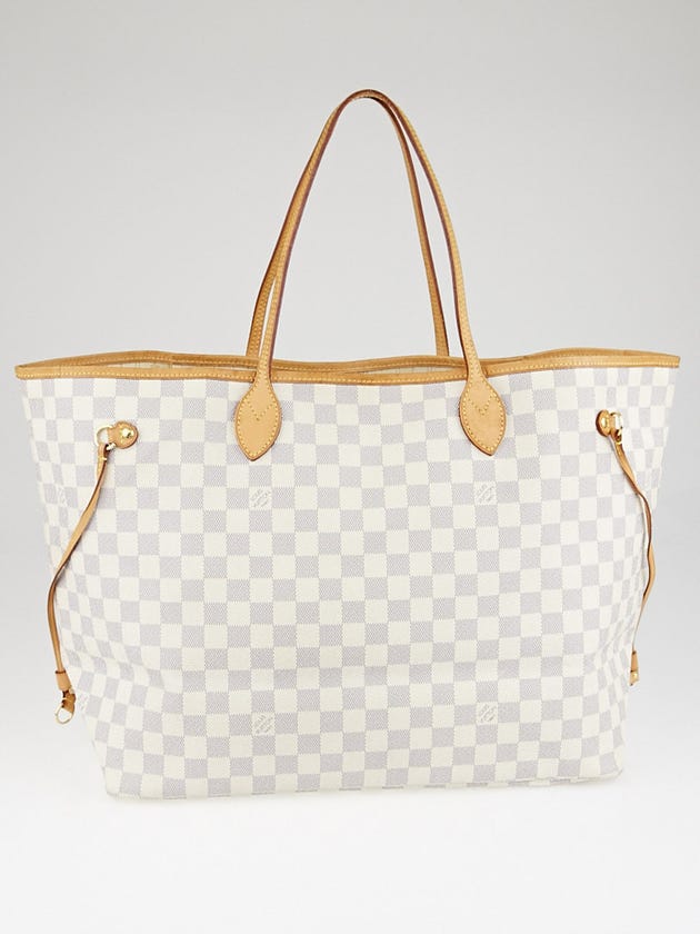 Louis Vuitton Damier Azur Canvas Neverfull GM Bag